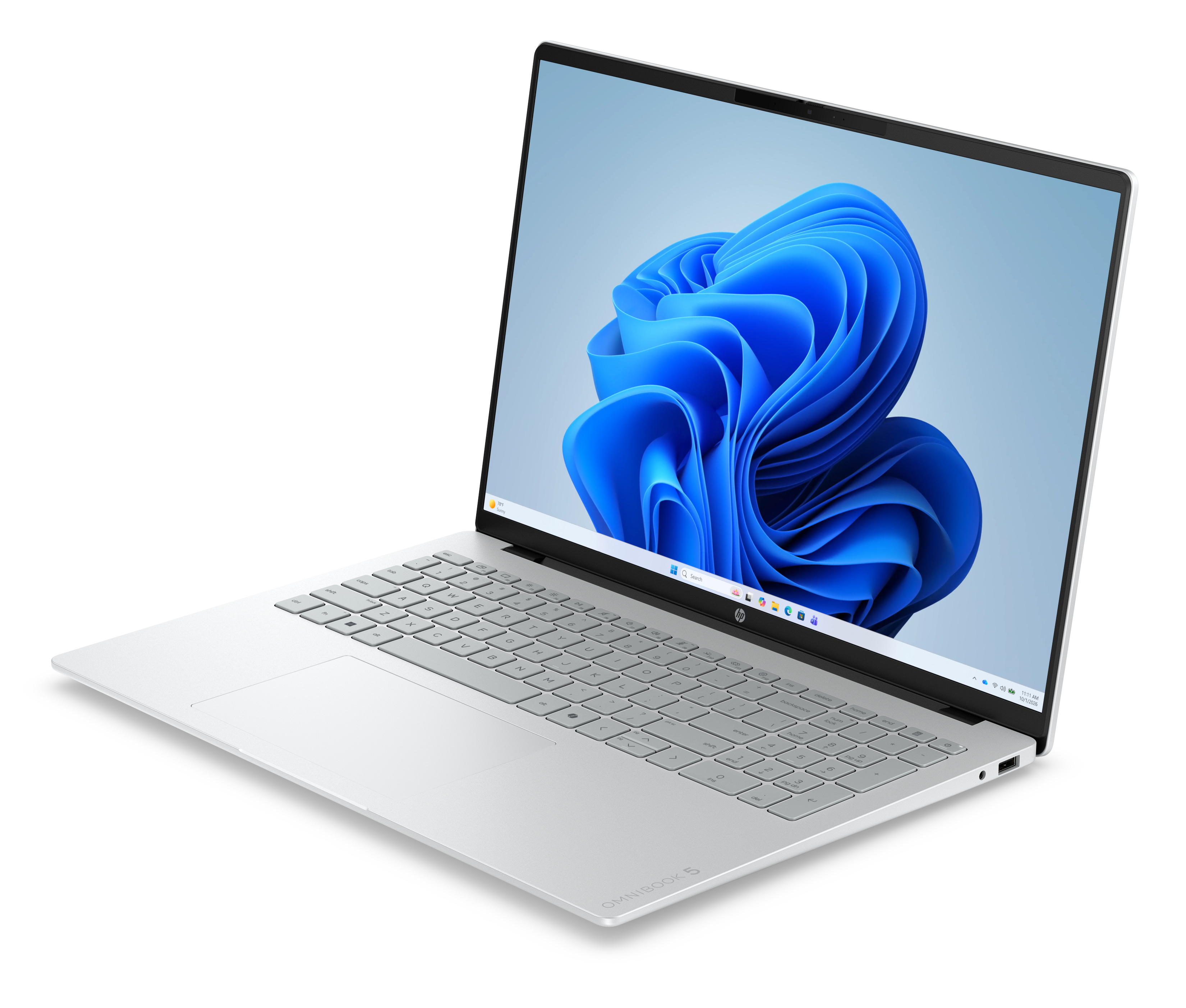 HP OmniBook 5 16-br0171ng 16" AMD Ryzen AI 7 250 16 GB RAM 512 GB SSD Glacier silver
