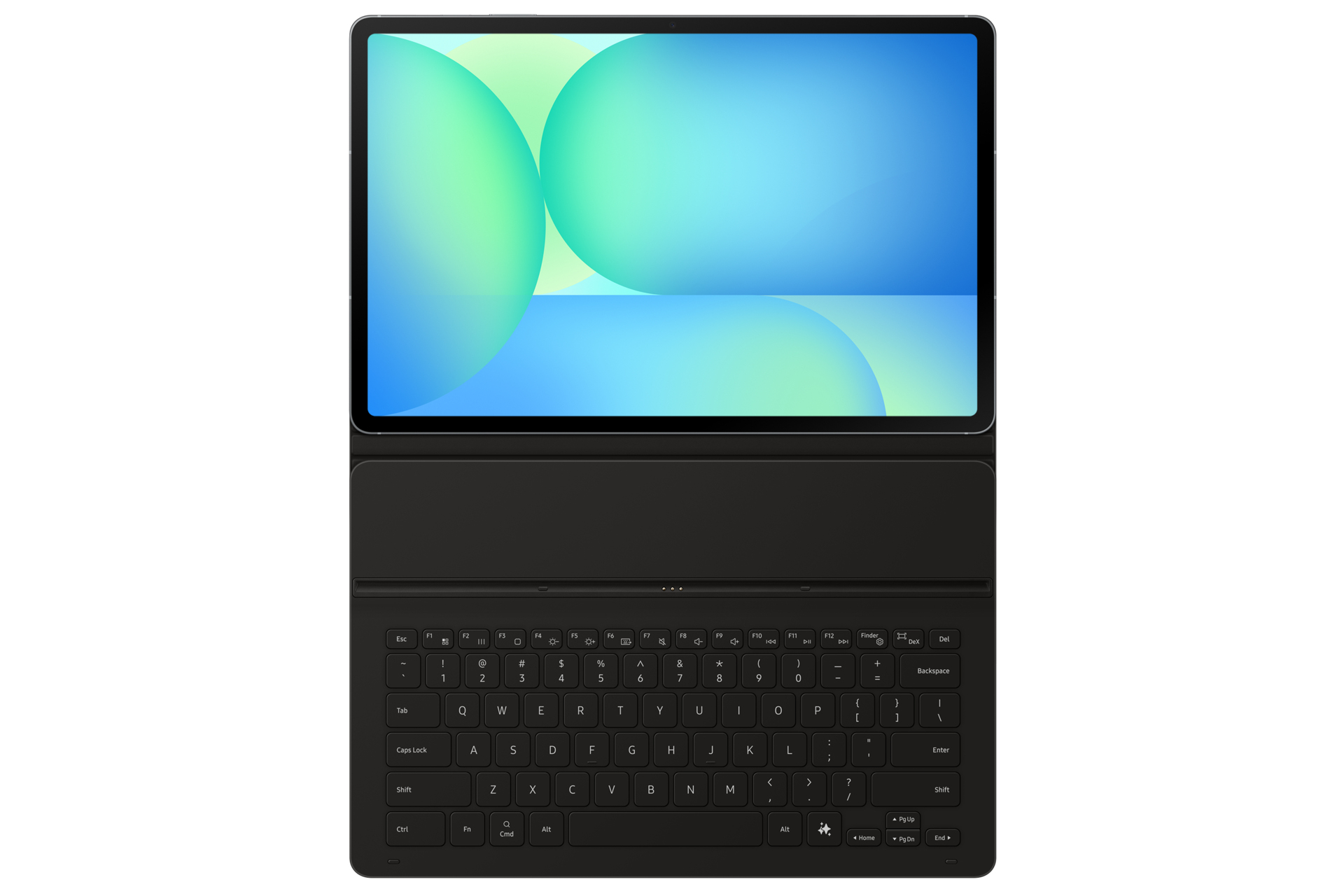 Samsung EF-DX620 Book Cover Keyboard Slim Galaxy Tab S10 FE+ QWERTZ Schwarz