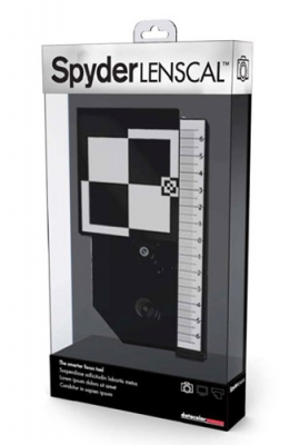 Datacolor SpyderLensCal Objektiv-Kalibrierungswerkzeug Schwarz, Weiß