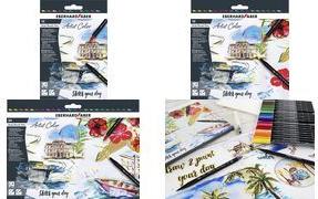 EBERHARD FABER Doppelfasermaler Artist Color Dual Brush Pen 12er Kartonetui, 2 Spitzen: Finelinerspitze & Pinselspitze, - 1 Stück (558212)