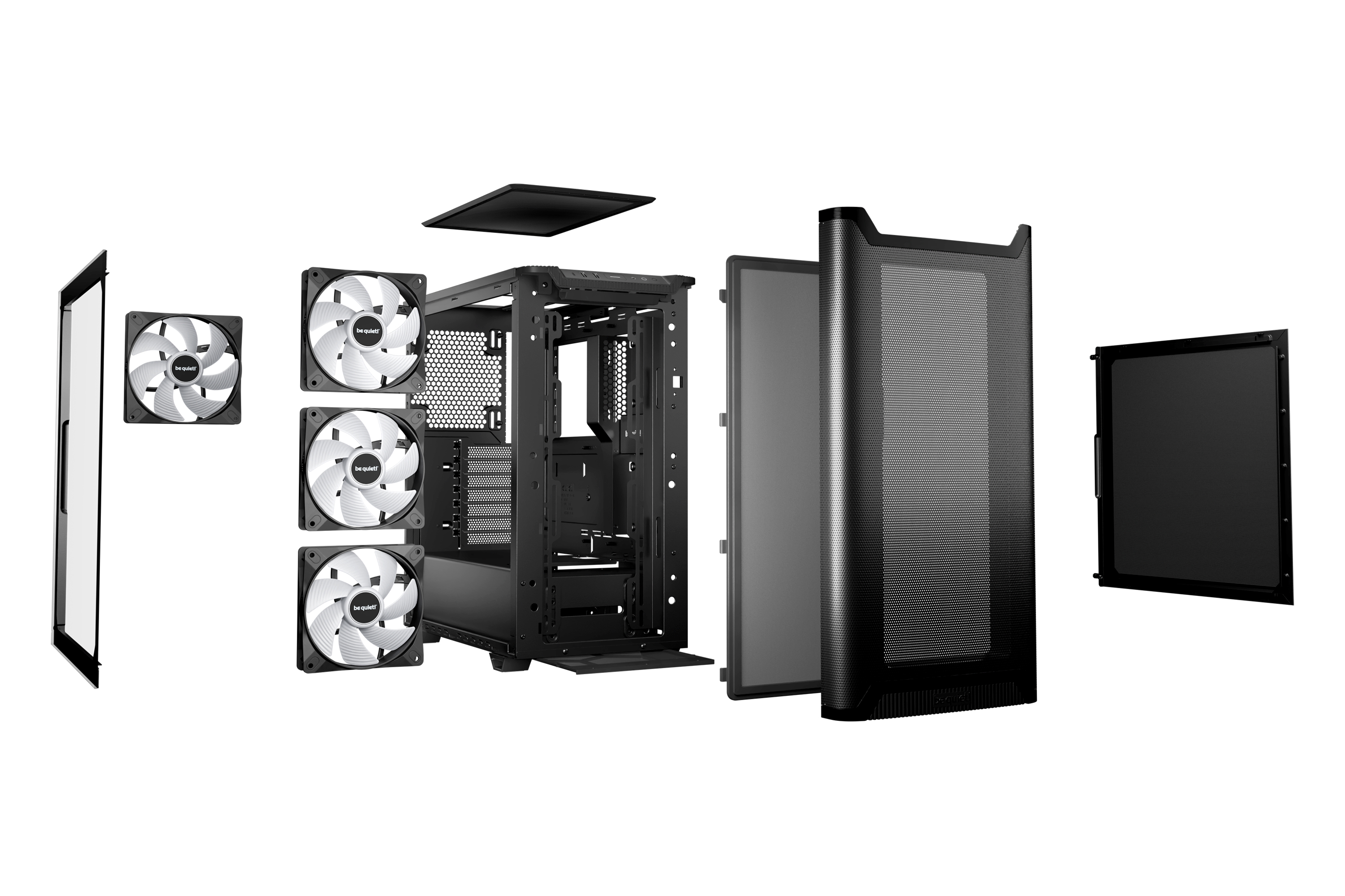 be quiet! Pure Base 501 DX Midi-Tower Schwarz