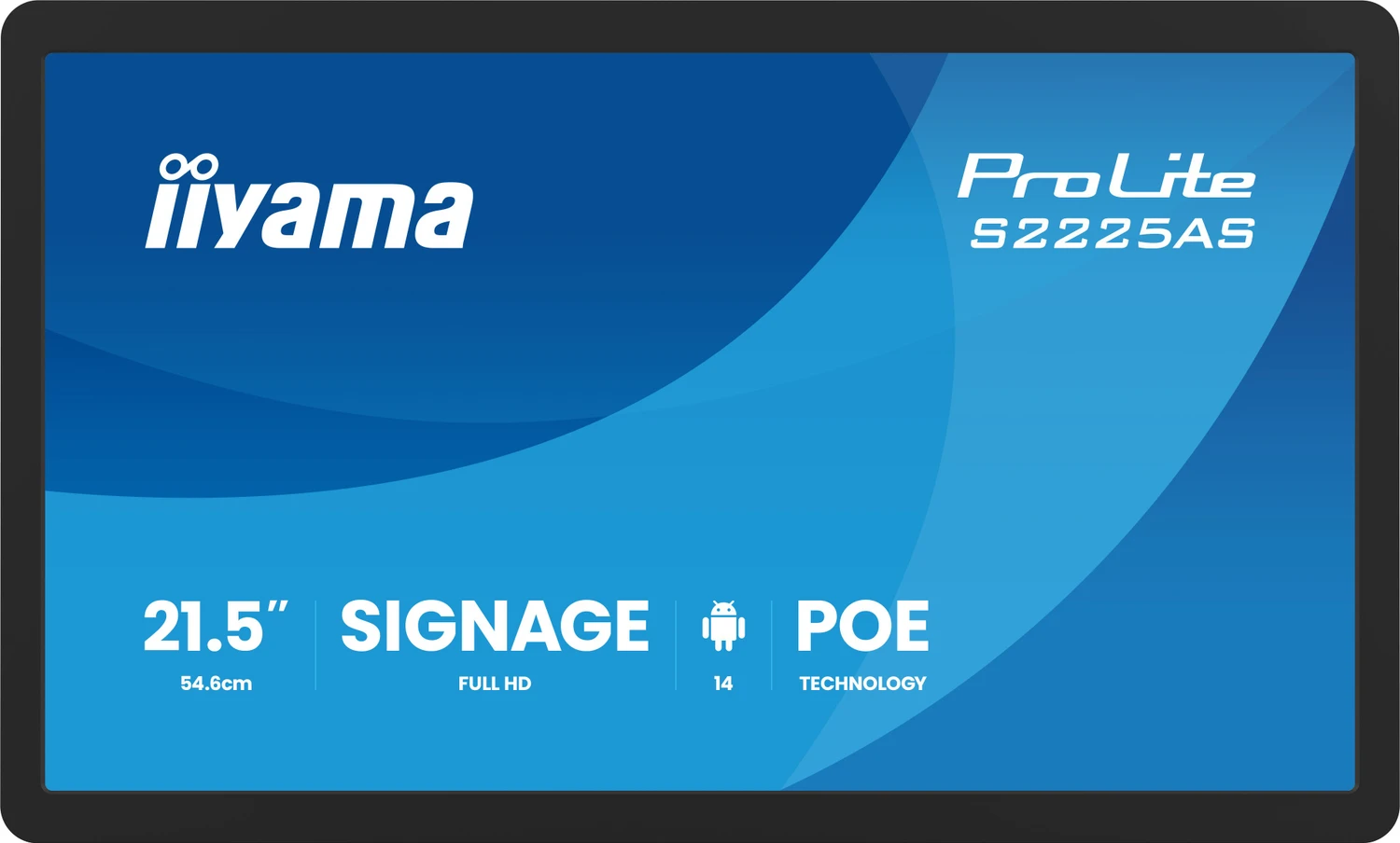 iiyama ProLite S2225AS-B1P Touch-Display 54,6cm (21.5") Full HD (S2225AS-B1P)