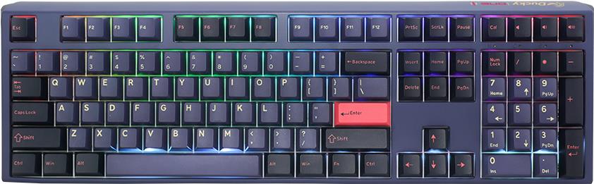 Ducky One 3 Cosmic Blue Gaming RGB LED - MX-Ergo-Clear Tastatur USB (DKON2108ST-EDEPDCOVVVC1)