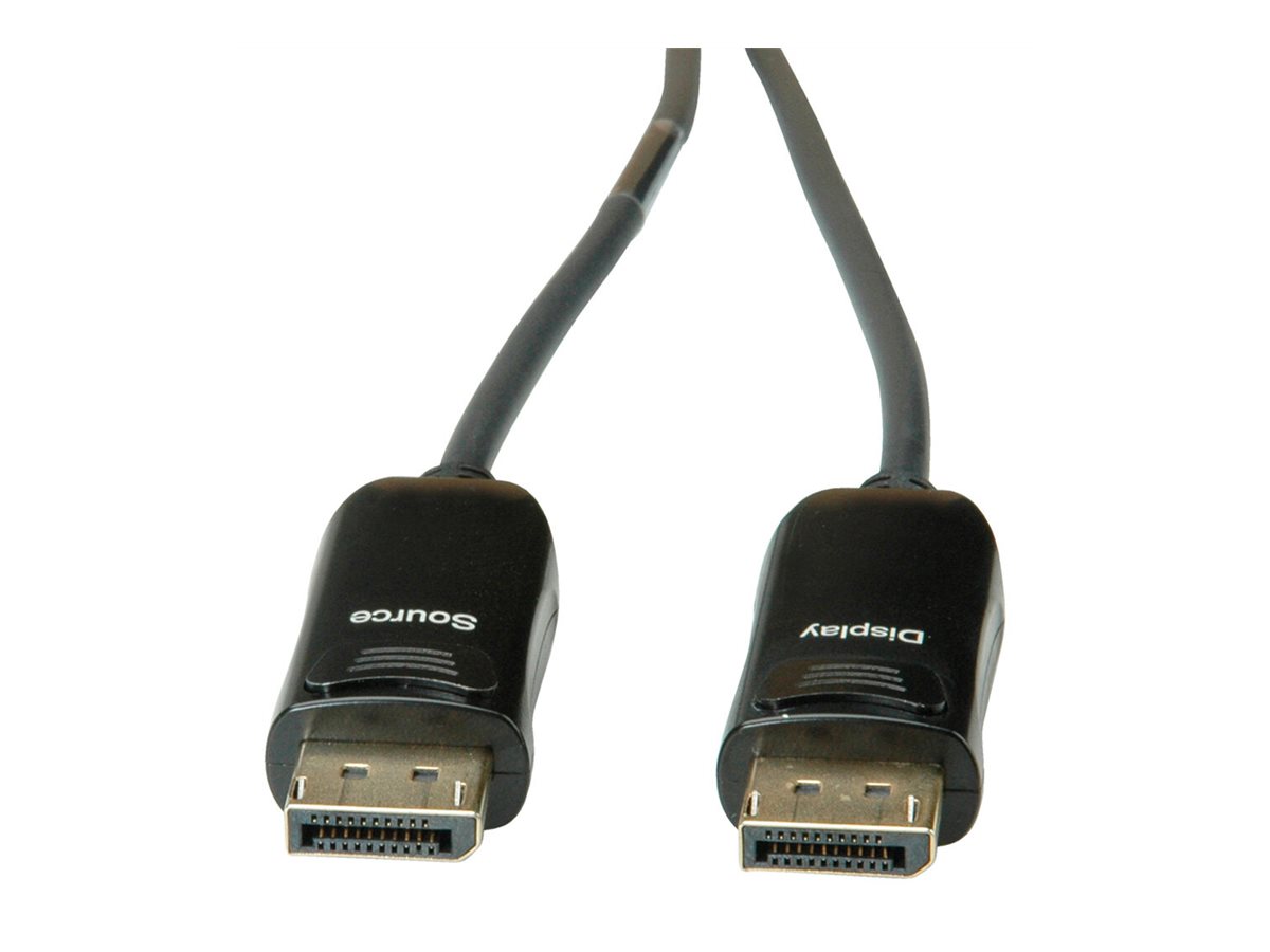 ROLINE Roline DisplayPort 1.4 Kabel AOC 20 m Schwarz