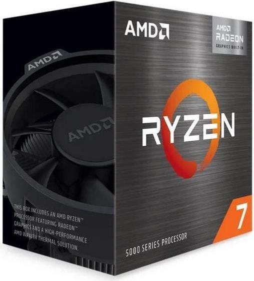 AMD Ryzen 7 5700G 3,8 GHz 8-Kern-Prozessor Socket AM4 65W 20 MB Cache BOX (100-100000263BOX) (geöffnet)