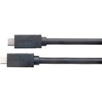 Kramer Electronics CA-U32/FF-10 USB Kabel USB 3.2 Gen 2 (3.1 Gen 2) 3 m USB C Schwarz (96-0219103)