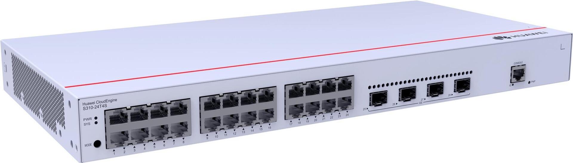 Huawei CloudEngine S310-24T4S Gigabit Ethernet (10/100/1000) 1U Grau (98012202)