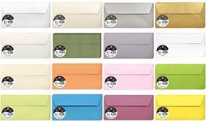 Pollen by Clairefontaine Briefumschlag DL, salbeigrün 120 g/qm, Maße: 110 x 220 mm, pH-neutrales Papier, säurefrei - 1 Stück (5075C)