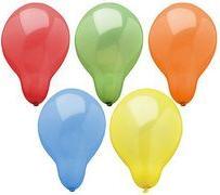 PAPSTAR Luftballons, Durchmesser: 190 mm, farbig sortiert Umfang: 600 mm, aus Naturkautschuk, - 1 Stück (10049)