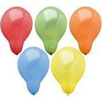 PAPSTAR Luftballons, Durchmesser: 190 mm, farbig sortiert Umfang: 600 mm, aus Naturkautschuk, - 1 Stück (10049)