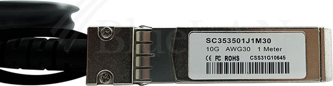 BlueOptics SFP-10G-DAC-0.5M-LC-BL InfiniBand-Kabel 0,5 m SFP+ Schwarz (SFP-10G-DAC-0.5M-LC-BL)