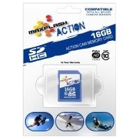 MAXFLASH 8GB Action SDHC Karte Class 10, Retail (SD8GHCCL10M-R)