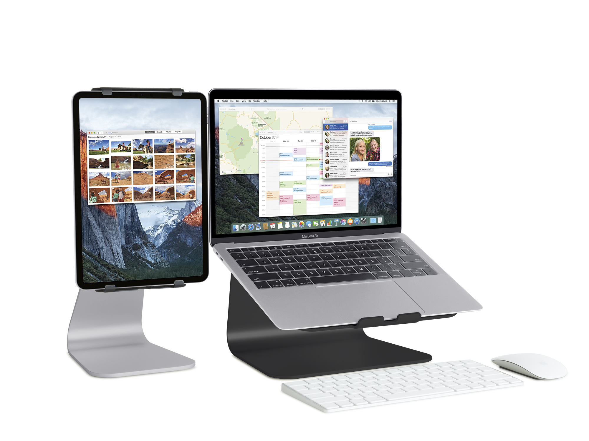 Rain Design mStand Notebook-Ständer Aluminium Schwarz