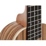 DIMAVERY UK-400 Ukulele Sopran "Zebrawood (26255831)