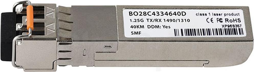 BlueOptics CSFP-BX1490-40-D-BO Netzwerk-Transceiver-Modul Faseroptik 1250 Mbit/s (CSFP-BX1490-40-D-BO)