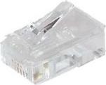 S-Impuls Western Stecker RJ45, 8P8C, vergoldet, Kurzversion (25 Stück) (72051-S-25)