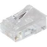 S-Impuls Western Stecker RJ45, 8P8C, vergoldet, Kurzversion (25 Stück) (72051-S-25)