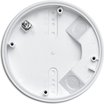 Busch-Jaeger 6888. Befestigungstyp: Oberflächenmontiert, Produktfarbe: Weiß, Zertifizierung: RoHS. Breite: 106 mm, Tiefe: 26 mm, Höhe: 106 mm (2CKA006899A2305)