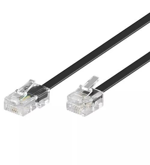 Modular Anschlusskabel, RJ45 Stecker / RJ11 (6P4C) Stecker4 Leitungen, 1:1 belegt, Länge: 2 m (47014.2)