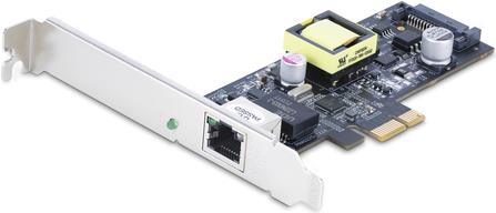 StarTech.com 1-Port 2.5Gbps NBASE-T PoE Network Card, Intel I225-V, 802.3af/at PoE+ Multi-Gigabit NIC, PCI Express Server LAN Card, SATA Powered Desktop Ethernet Interface (PR12GIP-NETWORK-CARD)