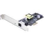 StarTech.com 1-Port 2.5Gbps NBASE-T PoE Network Card, Intel I225-V, 802.3af/at PoE+ Multi-Gigabit NIC, PCI Express Server LAN Card, SATA Powered Desktop Ethernet Interface (PR12GIP-NETWORK-CARD)