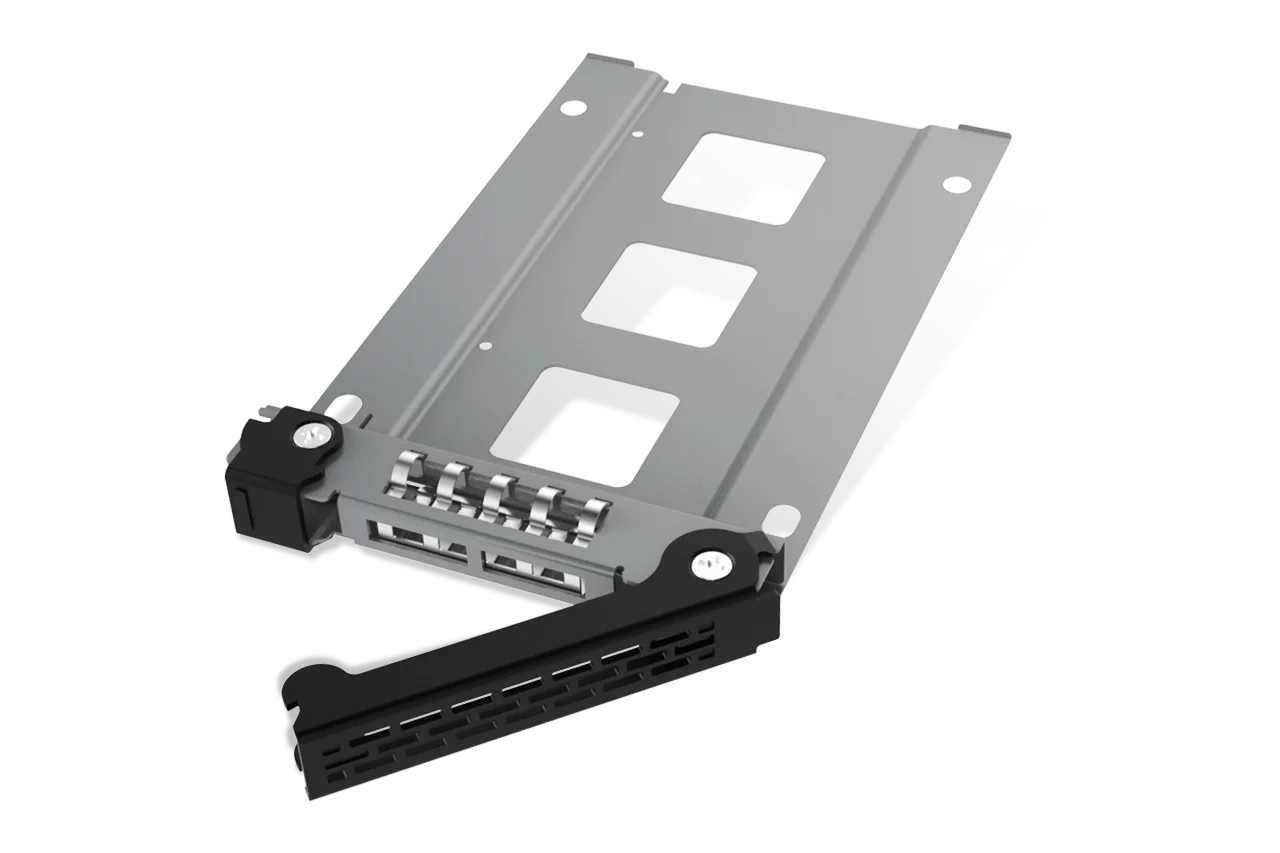 Icy Dock EZ Slide MB992TRAY-B 2.5" Wechselrahmen Schwarz, Silber