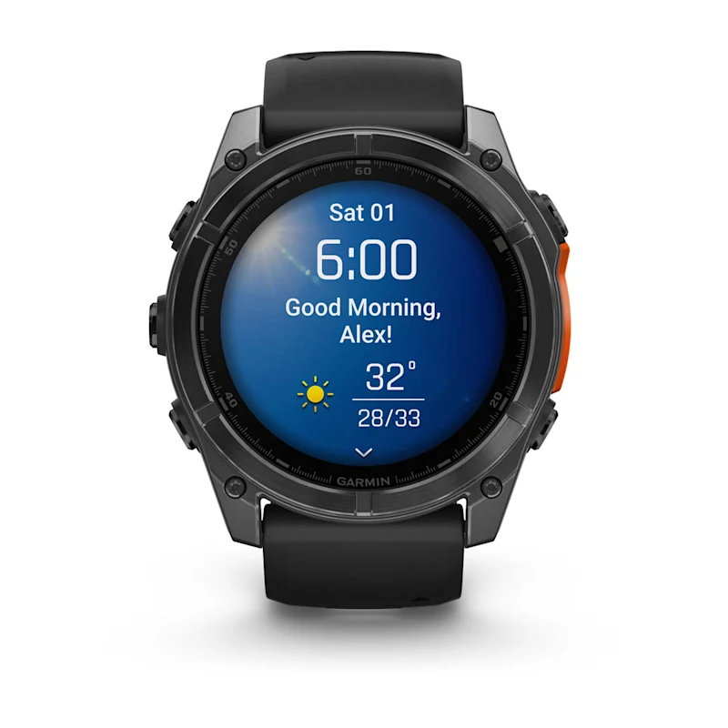 Garmin Fenix 8 1,4" AMOLED 51 mm 32 GB Schwarz/Slate Gray