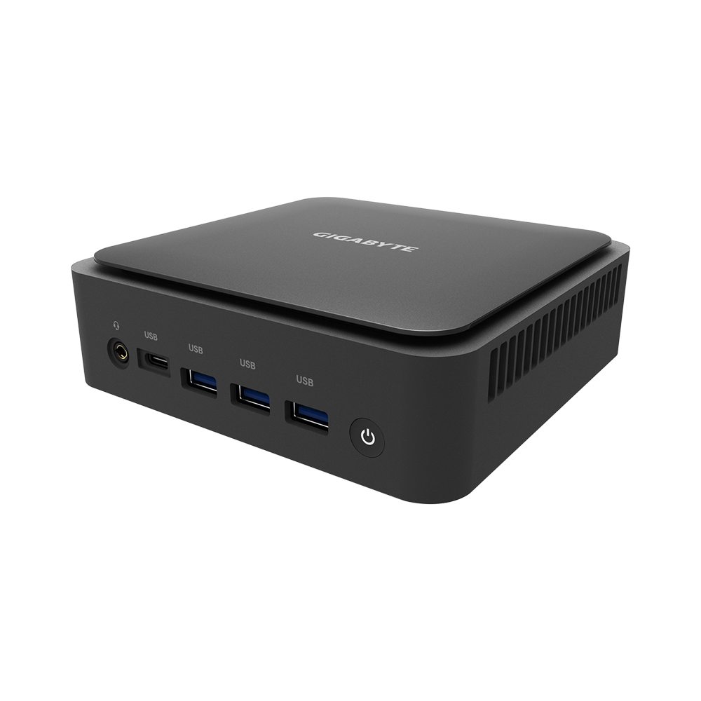 Gigabyte BRIX Extreme GB-BER7-8840 Barebone AMD Ryzen 7 PRO 8840U Schwarz