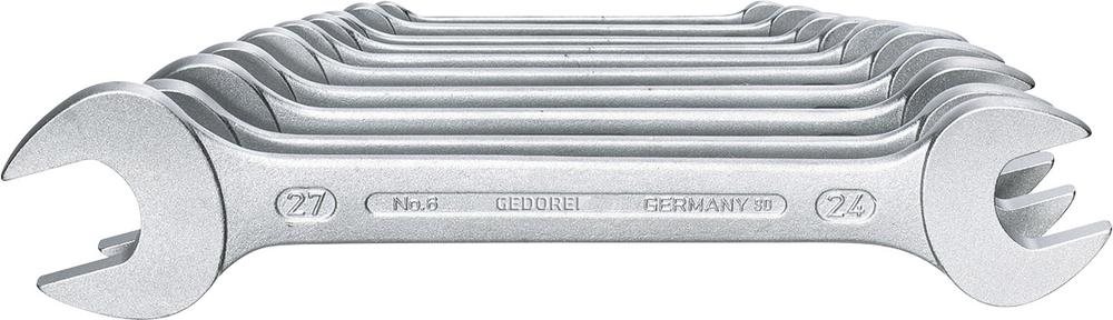 Gedore 6077540 Doppel-Maulschlüssel-Satz 10teilig 6 - 27 mm