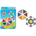 Hama Maxi Stick Stecker "Sechseck", Geschenkpackung Stecker / Stifte wiederverwendbar, - 1 Stück (00009669)