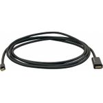 Kramer Electronics C-MDP/HM/UHD-10 Videokabel-Adapter 3 m HDMI Typ A (Standard) Mini DisplayPort Schwarz (97-16011010)