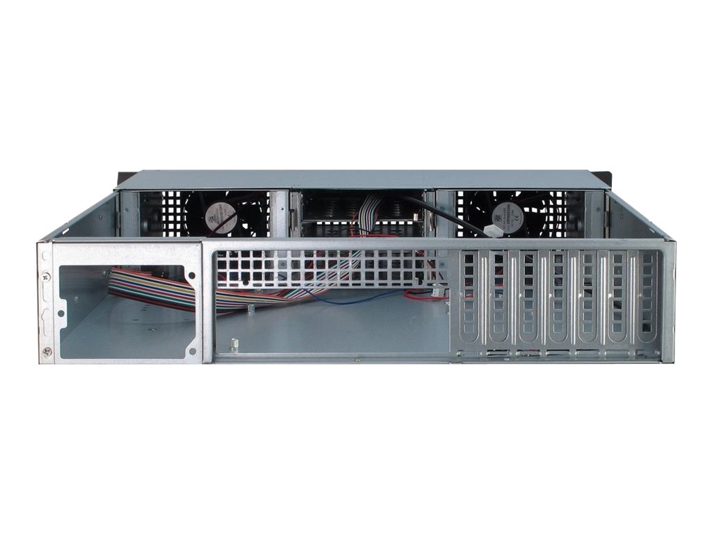 Inter-Tech IPC 2U-20248 2U Rack-Gehäuse E-ATX Schwarz