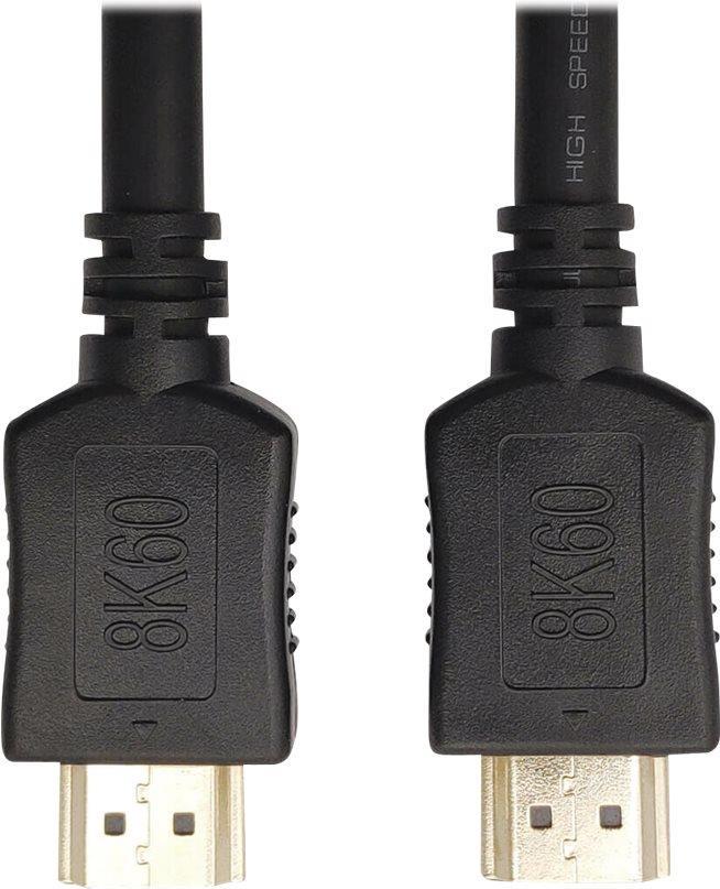 EATON TRIPPLITE 8K HDMI Cable M/M - 8K 60Hz Dynamic HDR 4:4:4 HDCP 2.2 Black 3ft. (P568-003-8K6)