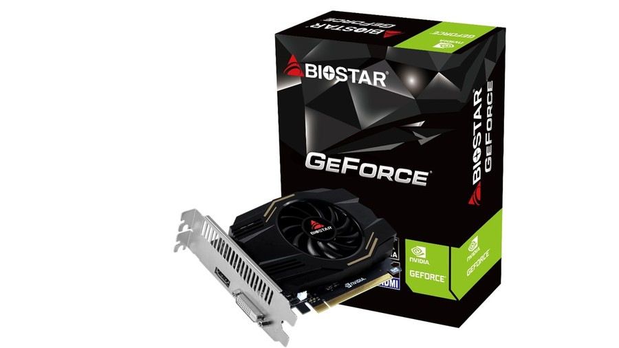 Biostar GeForce GT1030 VN1034TB46 4 GB GDDR4 Schwarz