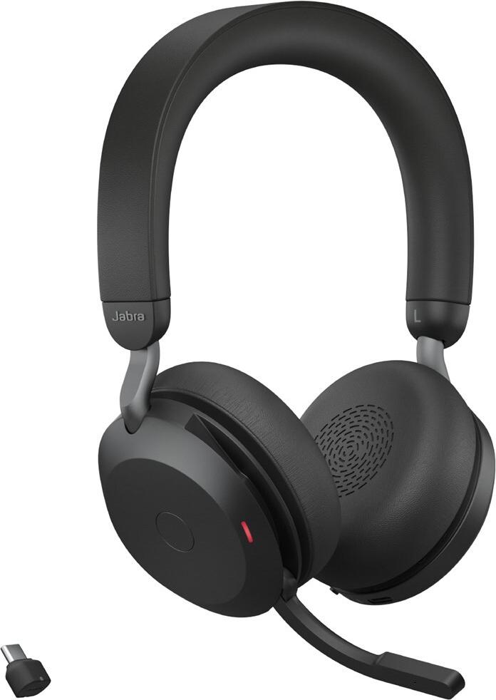 Jabra Evolve2 75 On-Ear Headset USB-C Schwarz