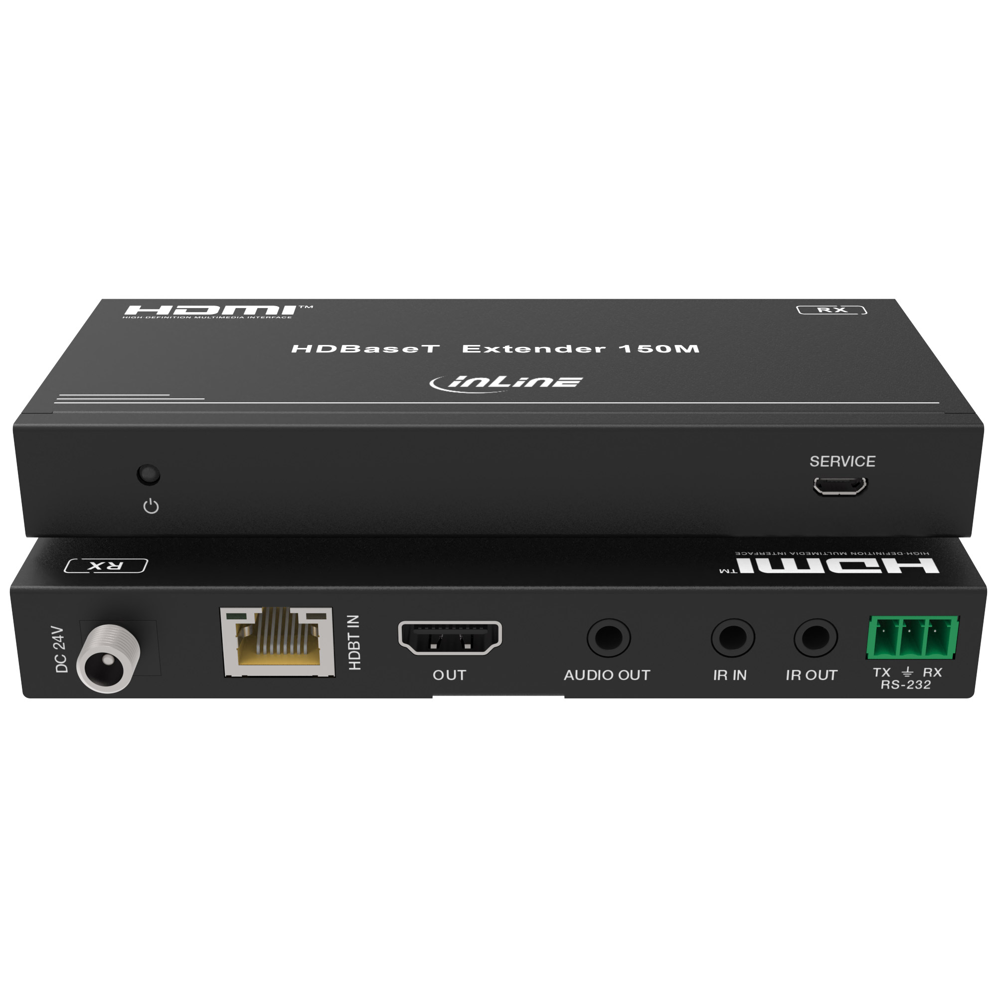 InLine Video Extender Cat.6 HDMI 4K/60Hz HDBaseT Set