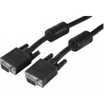 SVGA Monitorkabel, 15pol HD D-Sub St./St., 5,0 m, schwarz Hochwertiges Monitorkabel für hohe Ansprüche (119720)