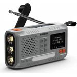 Marmitek RESQ100 grau Outdoor-Radio DAB,FM,Bluetooth,4500mAh,SolarPanel 1 (25008643)