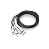 Hewlett Packard Enterprise HPE - Externes SAS-Kabel - 4x Mini SAS HD (SFF-8643) (M) zu 4x Mini SAS HD (SFF-8643) (M) - 2,0m - für HPE D3600, D3610, D3700, D3710, D6020, H241 Smart Host Bus Adapter (716197-B21)