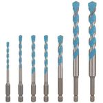 Bosch Expert HEX-9 Multi Construction Mehrzweckbohrer-Set 7-teilig (2608902370)