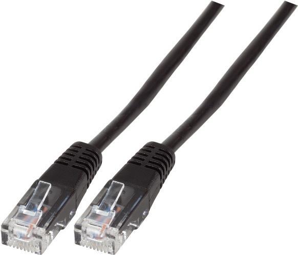 EFB-Elektronik Modularkabel RJ45 (8/4) - RJ45 (8/4), vergossen, schwarz, 6 m Hersteller: EFB Elektronik (K2422.6)