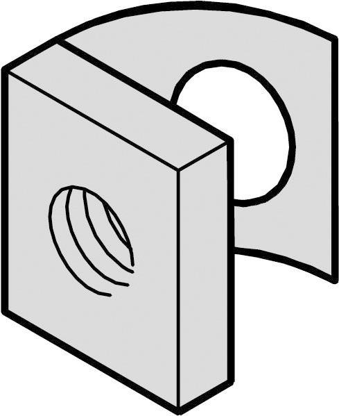 SCHROFF Schiebemutter - NTS SCHIEBEMUTTER M6 50STK (21101267)