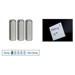 MAUL Neodym-Stabmagnete (B)4 x (T)15 x (H)4 mm, nickel Haftkraft: 2 kg, kleine Form viel Power, Stabform - 1 Stück (61690 96)