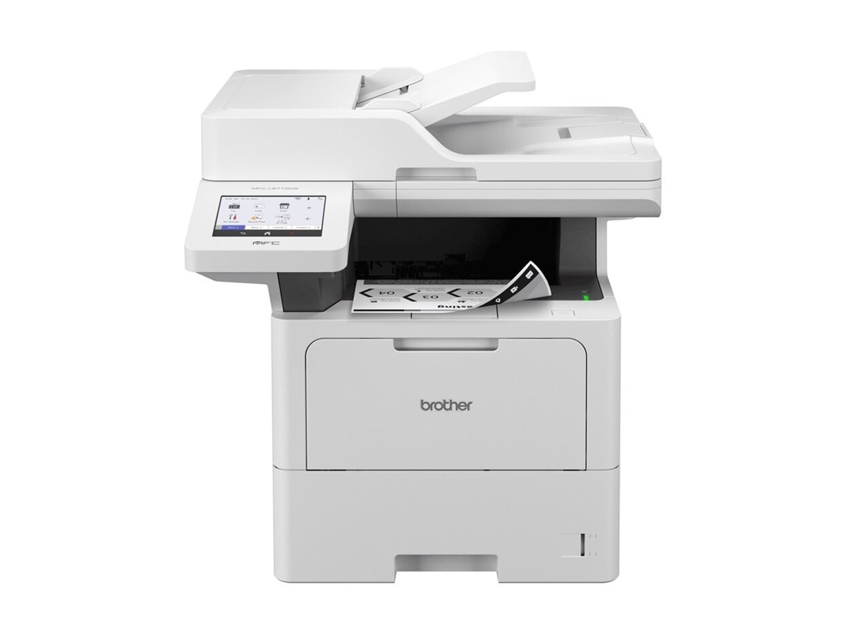 Brother MFC-L6710DW 4-in-1 Laserdrucker 50 Seiten/Min. 512 MB RAM Weiß