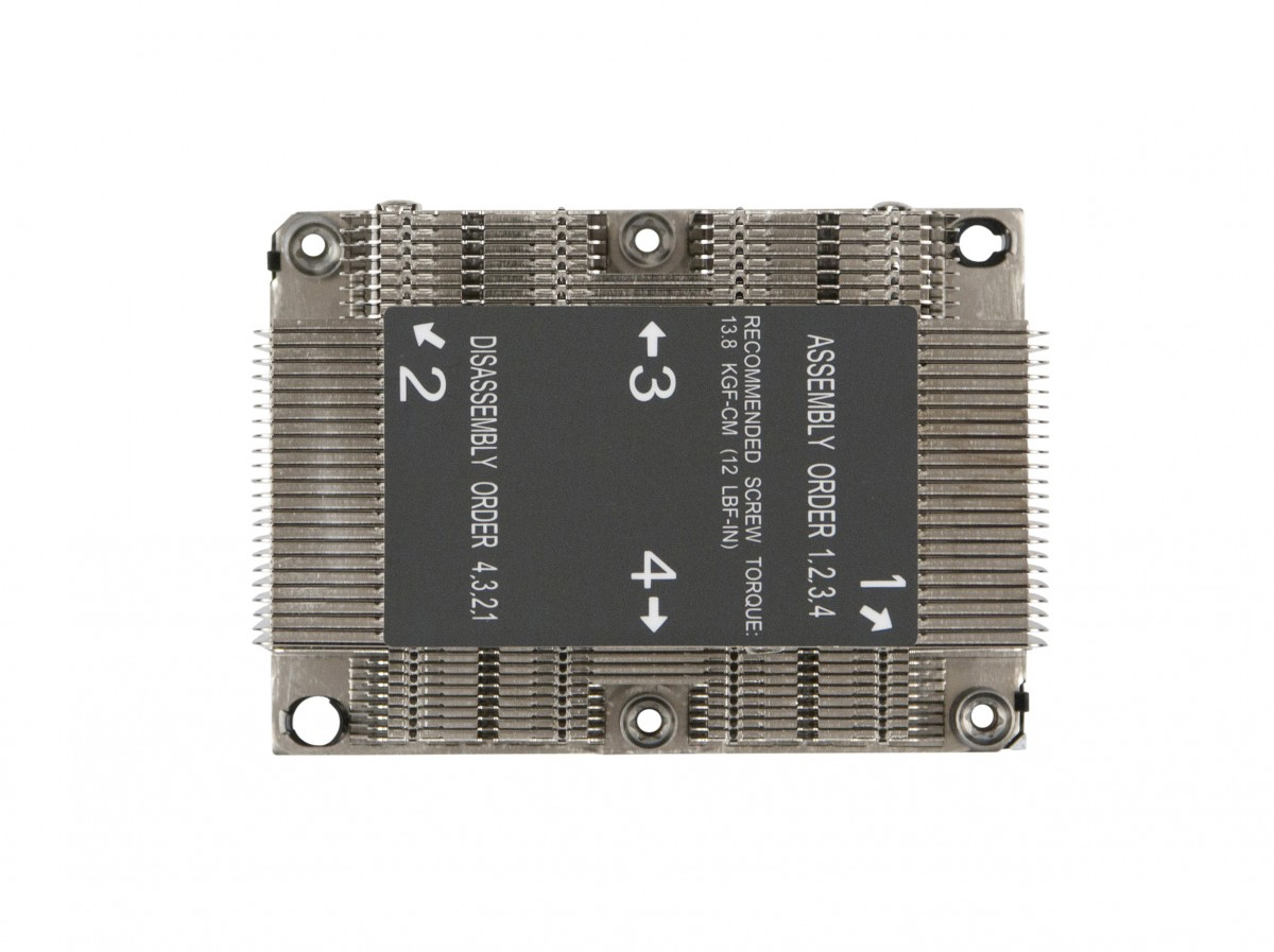 Supermicro SNK-P0068PSC Prozessorkühler 2U für Socket P Grau