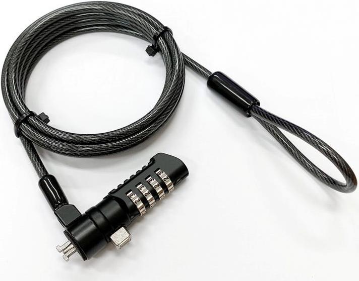 eSTUFF Security lock with 4-wheel combination for Nano Slot (GLB220105-ITH)