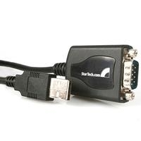 StarTech.com USB2.0 auf Seriell Adapter USB zu RS232 DB9 Konverter (COM) Serieller Adapter USB RS 232 Schwarz (ICUSB2321X)  - Onlineshop JACOB Elektronik