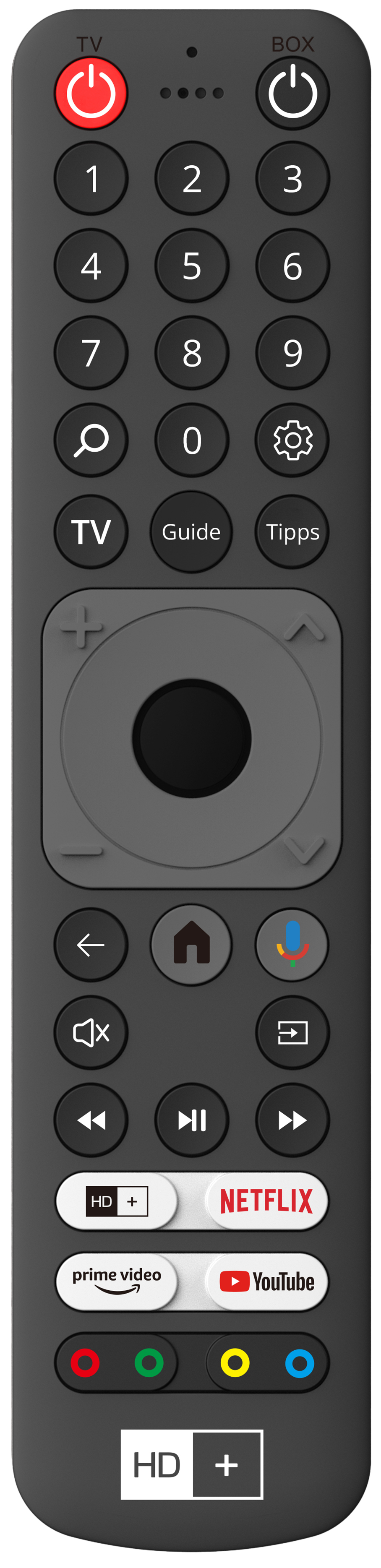 HD Plus HD+ IP TV-Stick 22025 4K Ultra HD Android HDMI Schwarz