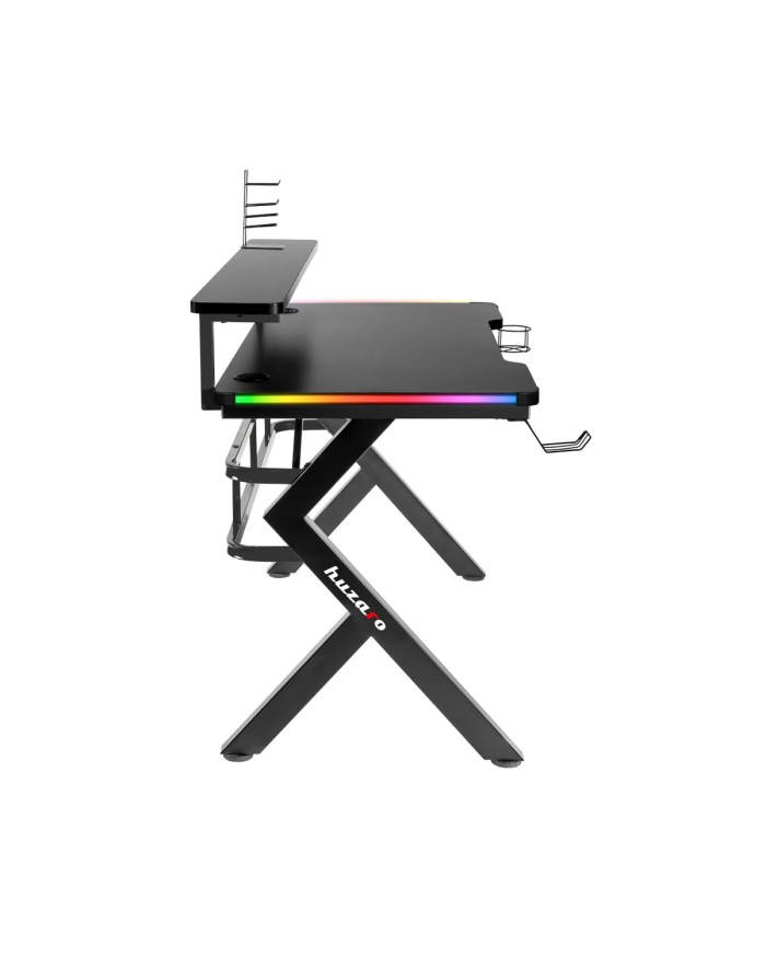 Huzaro Hero 5.0 RGB Gaming-Schreibtisch 1200 mm Schwarz