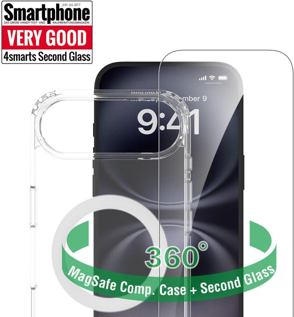 4smarts 360° Premium Protection Set für Apple iPhone Air MagSafe-kompatibel (4S541551)